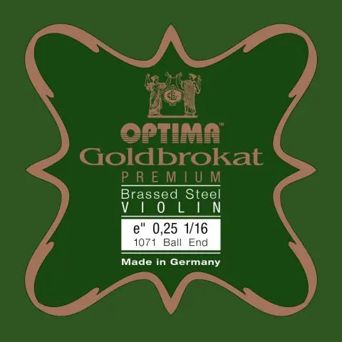 Zlevněný Struny pro housle Goldbrokat Premium - motaženo posazí