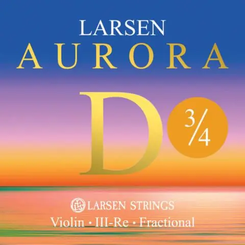 Aurora Struny pro housle Nová Kolekce