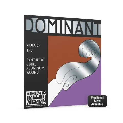 Aktuální Struny pro Violu Dominant
