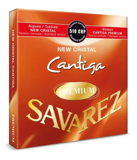 Odeslání Ihned Struny pro Klasickou kytaru New Cristal Cantiga Premium