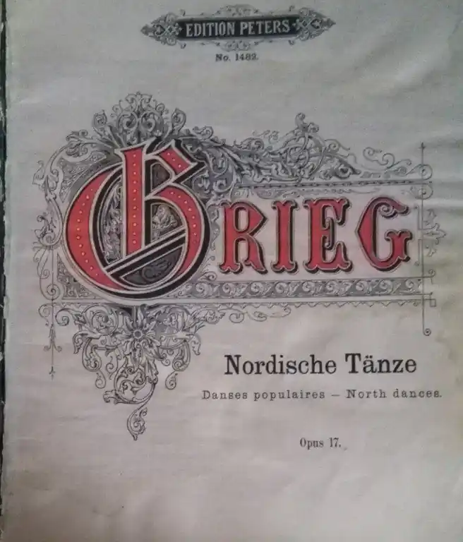 Cenová Bomba Grieg Edvard Nordische Tänze op.17