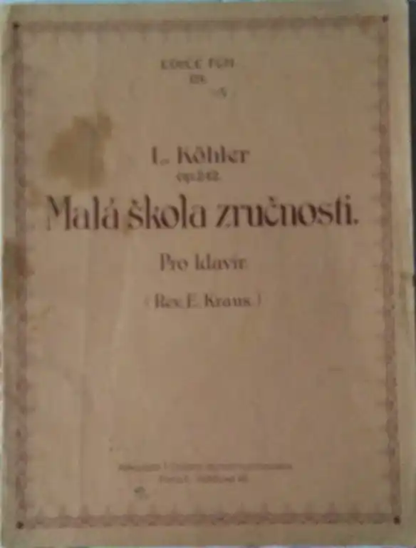 Köhler L. Malá škola zručnosti op.242 Pouze Dnes