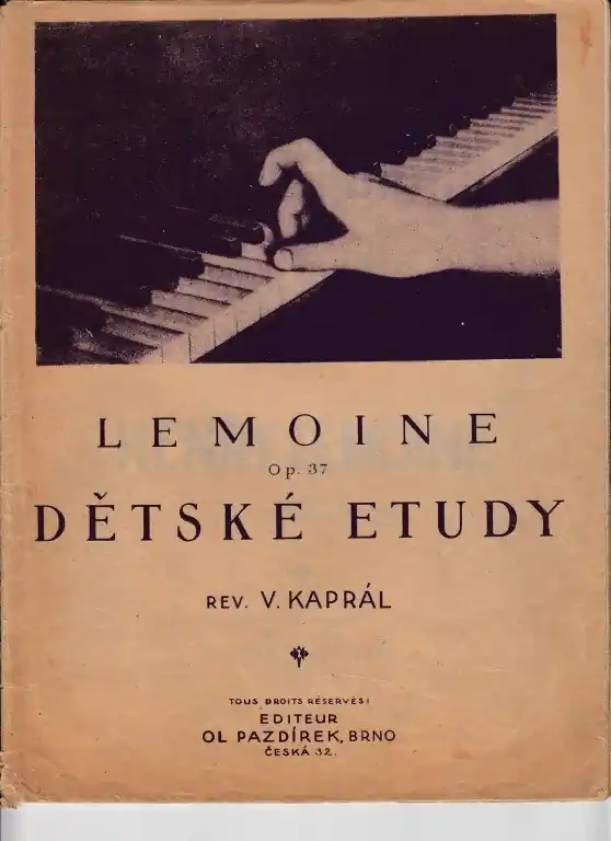 Sleva Lemoine Henry Dětské etudy op.37