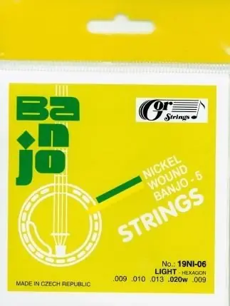 Výprodej Gorstrings Banjo 5 strunné struny 0,009