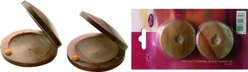 Novinka Stagg CAS-W Kastaněty dřevěné