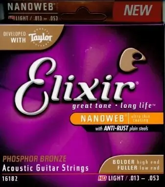 Koupit Online Struny Elixir PB 13/53 HD struny akustická kytara phosphor bronze