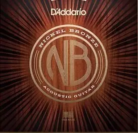D‘Addario Nickel bronze 0,010 Acoustic guitar Zlevněný