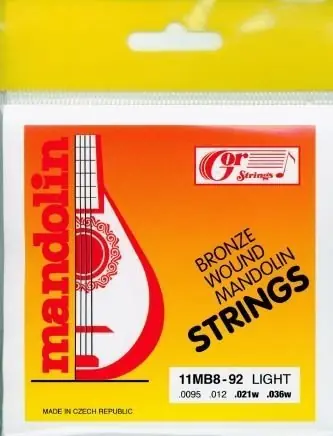 Gor strings mandolínové 0,0095 Omezená Nabídka