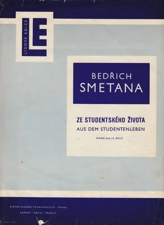 Výhodná Nabídka Smetana Bedřich Ze studentského života - polka