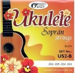 Gorstrings US2-B soprán struny na Ukulele Finální Výprodej