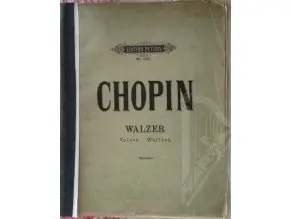 Originální Chopin Fryderyk Walzer