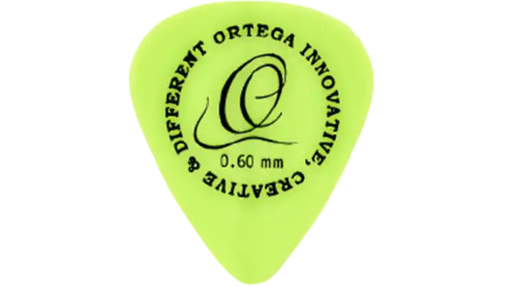 ORTEGA OGPST12-060 S-Tech Delrin Picks 0.60 mm Green Vrácení Zdarma