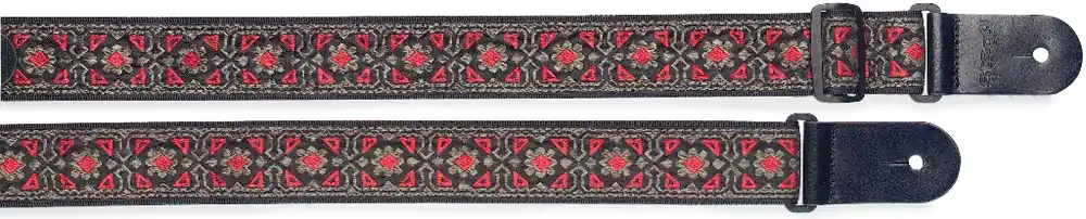 Stagg SWO-FLO RED, kytarový popruh Koupit Online