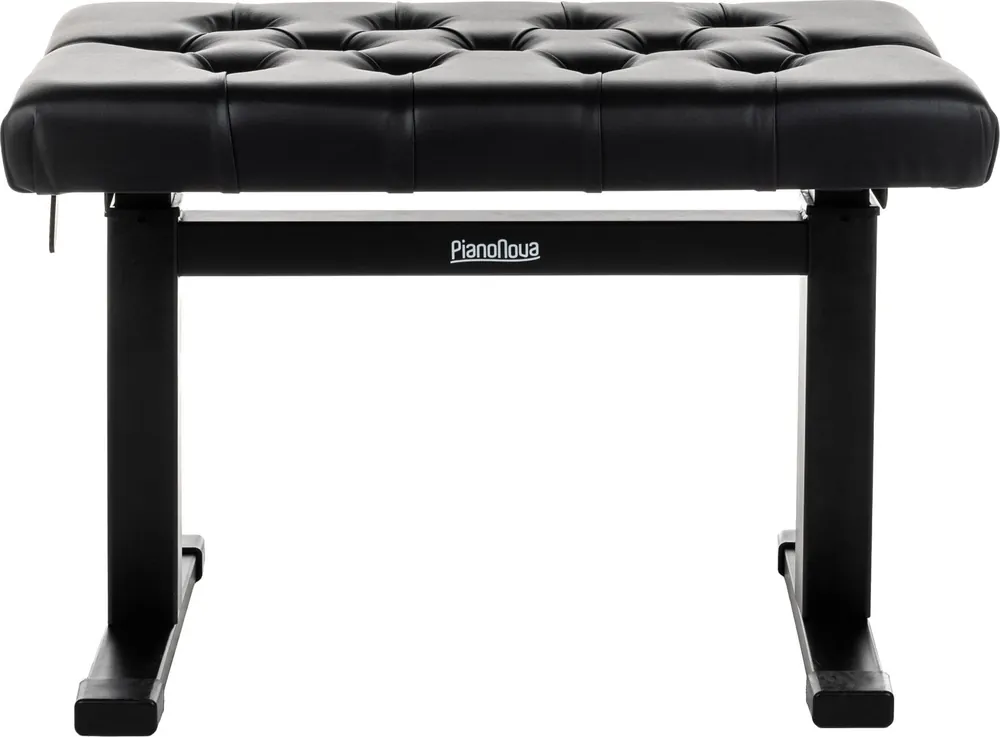 Pianonova Hydraulic Lifting Kovová klavírní židle Black Sezónní Sleva