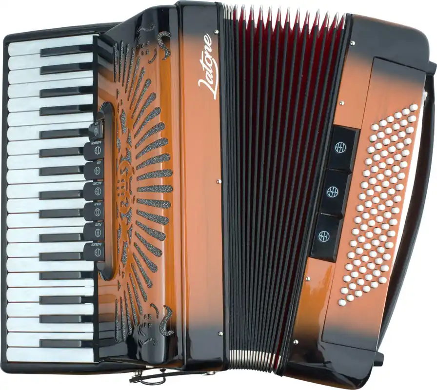 Latone Signature Woodline 37/96 Limited Edition Klávesový akordeon Wood Sezónní Sleva