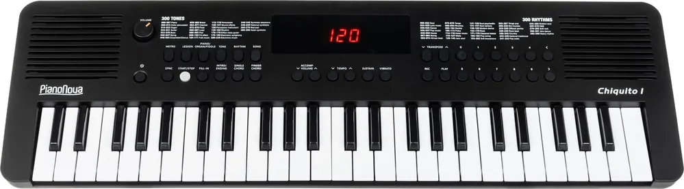 Pianonova Chiquito 1 Dětské klávesy / Dětský keyboard Black Must-Have