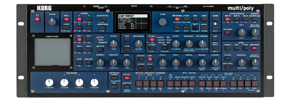 Dokud Zásoby Vydrží KORG Multi/Poly Module