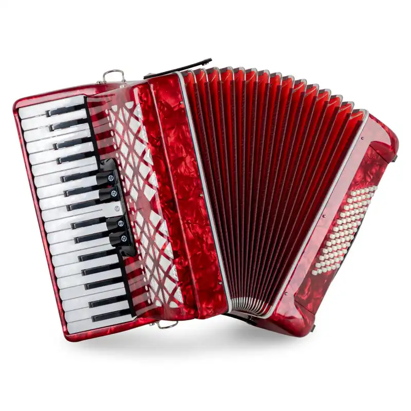 Classic Cantabile Secondo V akordeon 72 Bass Barva červená Top Prodej