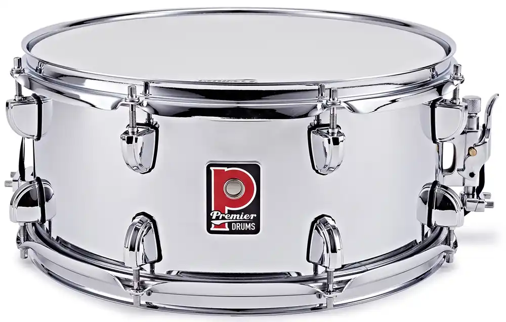 Kup Teď PREMIER 14" x 6,5" Artist Steel Snare Drum Chrome