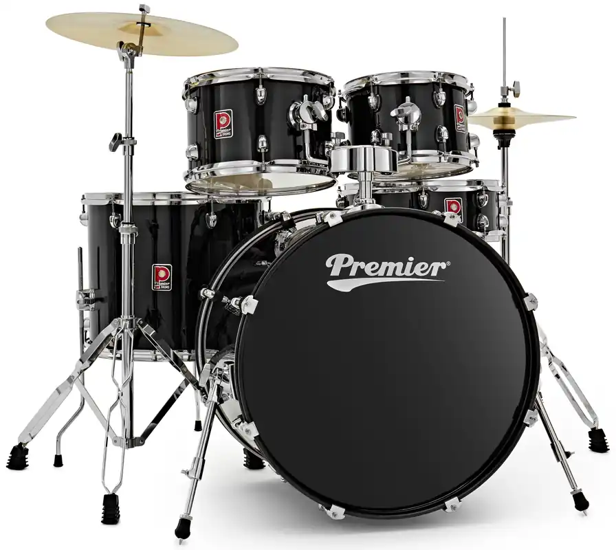 PREMIER Revolution 22" 5pc Drum Kit Black Akční Cena