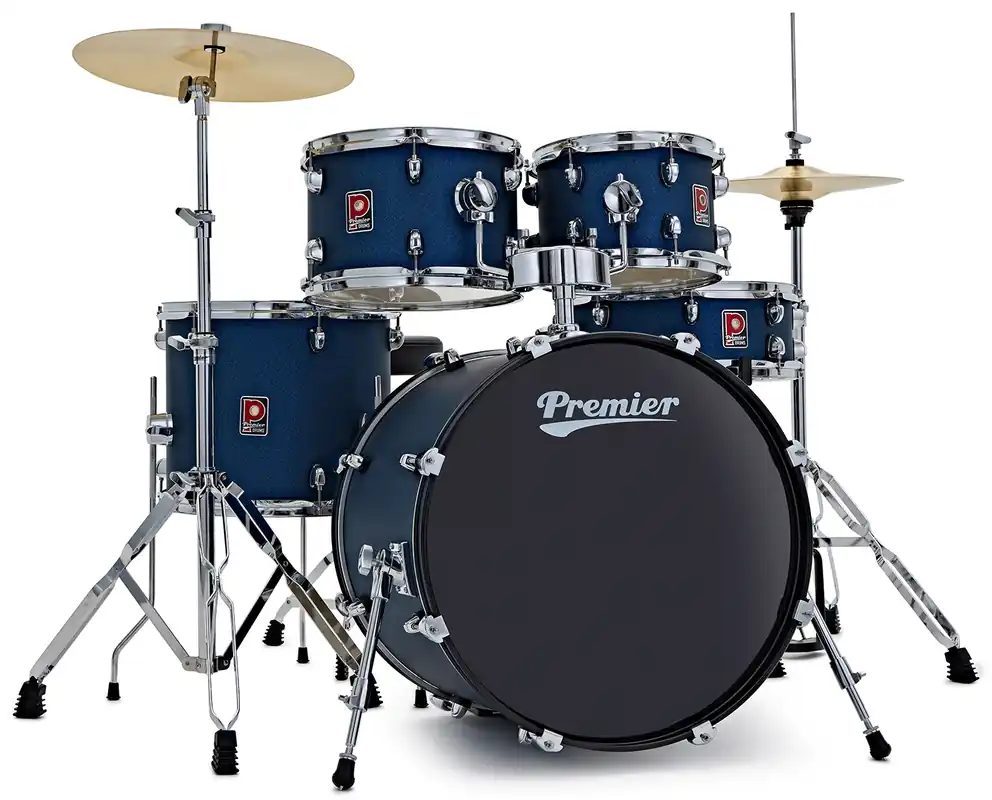PREMIER Revolution 20" 5pc Drum Kit Blue Stardust Nejlepší Volba