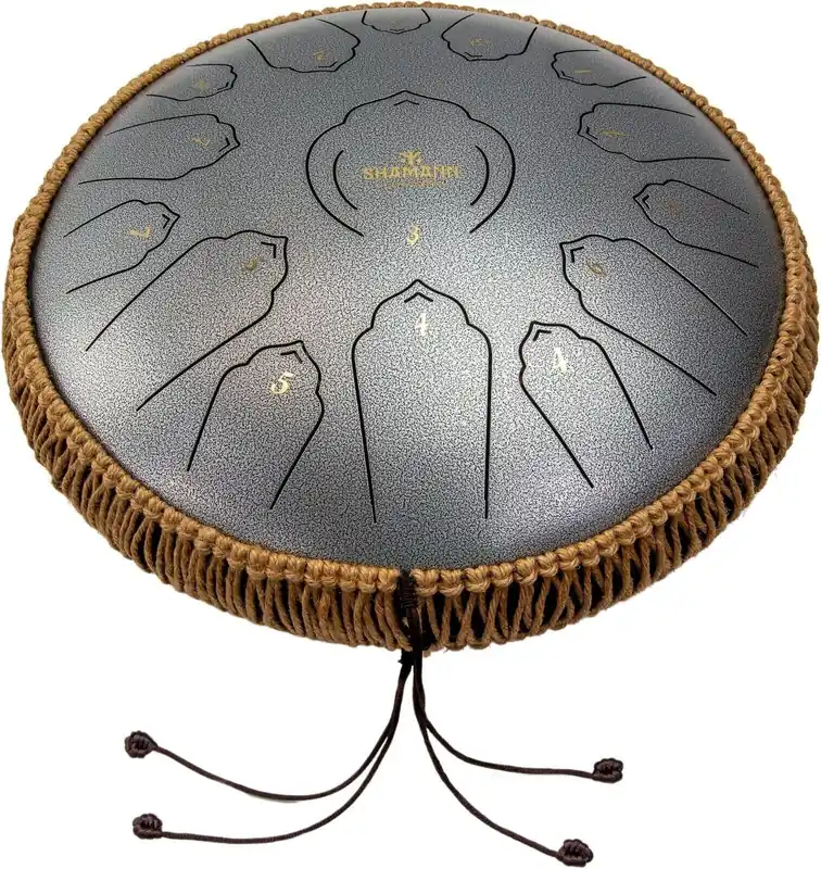 Top Prodej Shamann 14" 15 Notes C-Major Silver Tongue Drum
