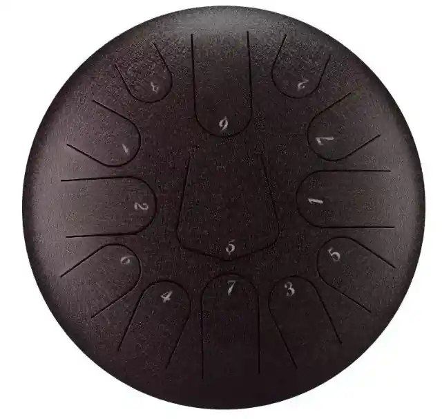 Časově Omezené FZone STD-12I13 Brown Steel Tongue Drum