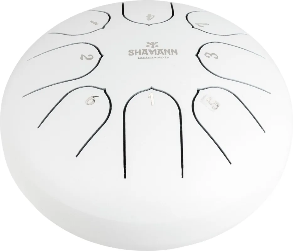 Finální Výprodej Shamann 6" 8 Notes C5 Major White Tongue Drum