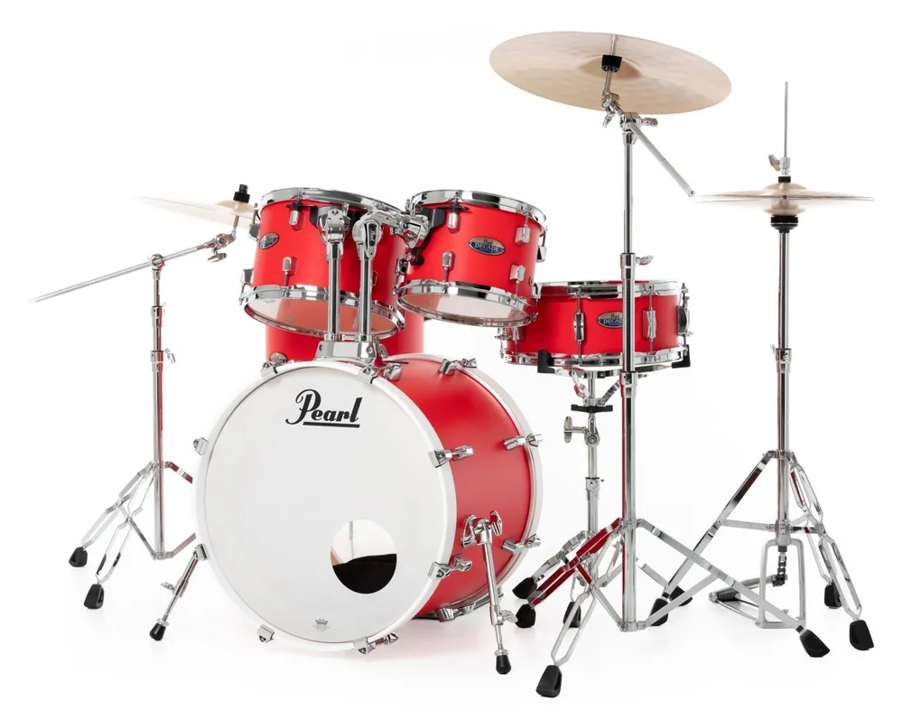 Pearl DMP905/C899 Decade Maple - Matte Racing Red Hit Sezóny