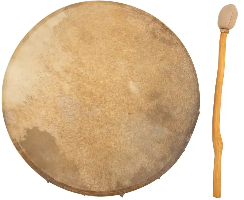 Novinka Terre Shaman Round Rituální buben 40 cm