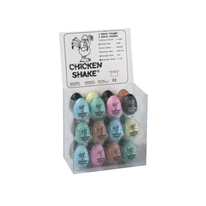 GOLDON - Chicken Shaker různé barvy - 24 kusů (33756) Expresní Doručení