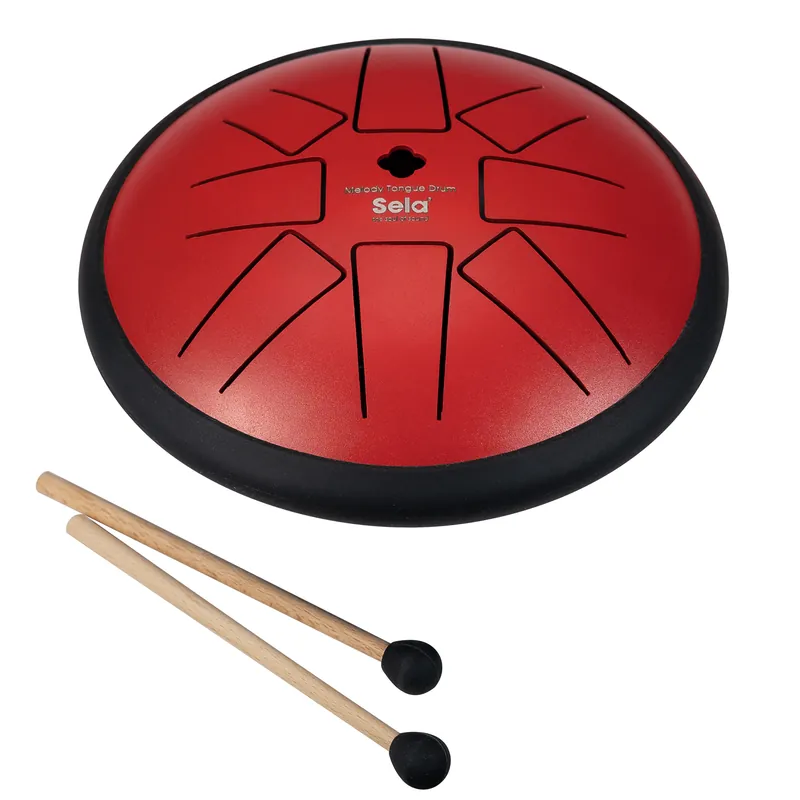 SELA 6" Melody Tongue Drum Red Koupit Online