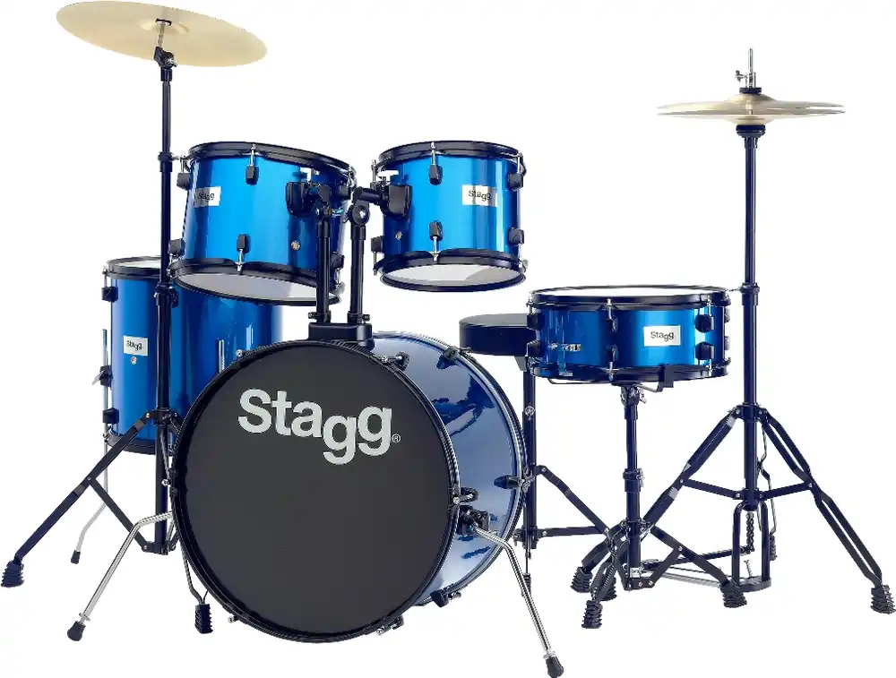 Aktuální Stagg TIM120B BL, bicí sada, modrá