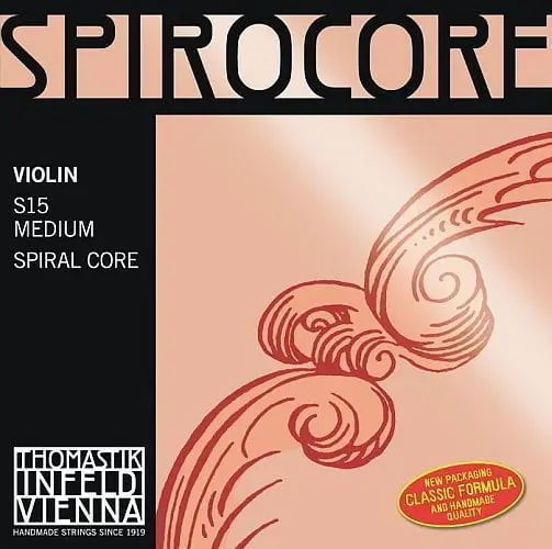Vysoce Kvalitní Thomastik Spirocore S15 Violin 4/4 Medium