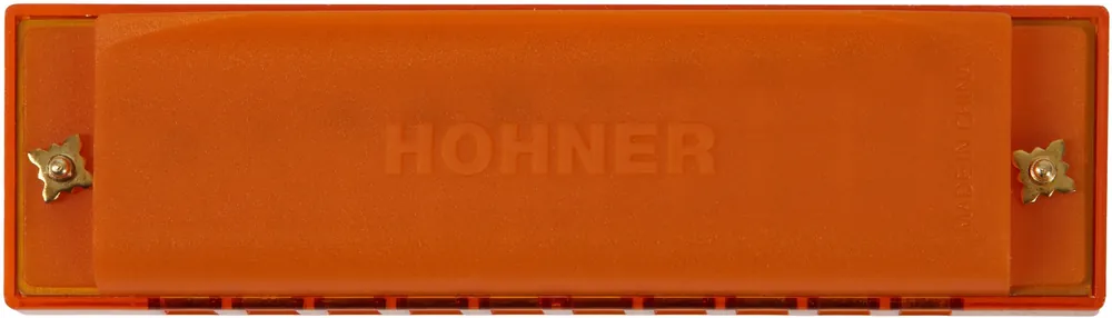 Víkendová Akce HOHNER Translucent Harp C, orange, hardcase