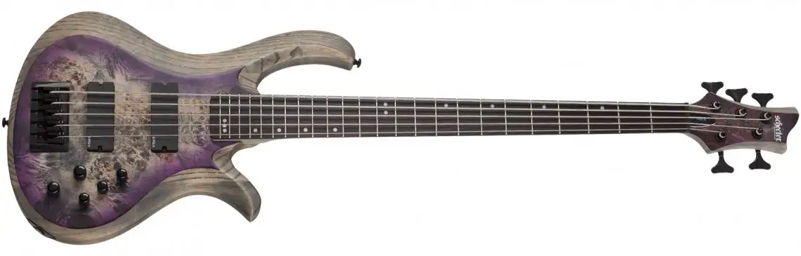 Oblíbený SCHECTER Riot-5 Bass Aurora Burst