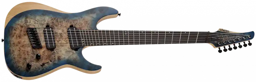 Sezónní Sleva SCHECTER Reaper-7 Multiscale Satin Sky Burst