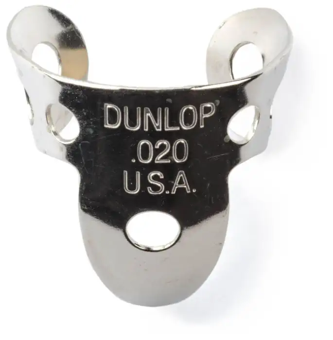 DUNLOP Nickel Silver Finger & Thumbpicks .20 in Zlevněný