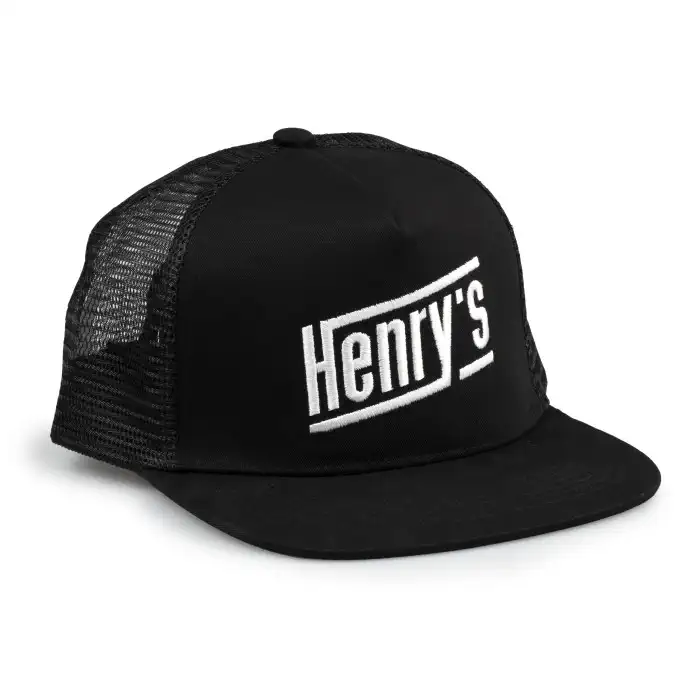 HENRY’S Lifestyle Cap - Black Jen Po Omezenou Doba