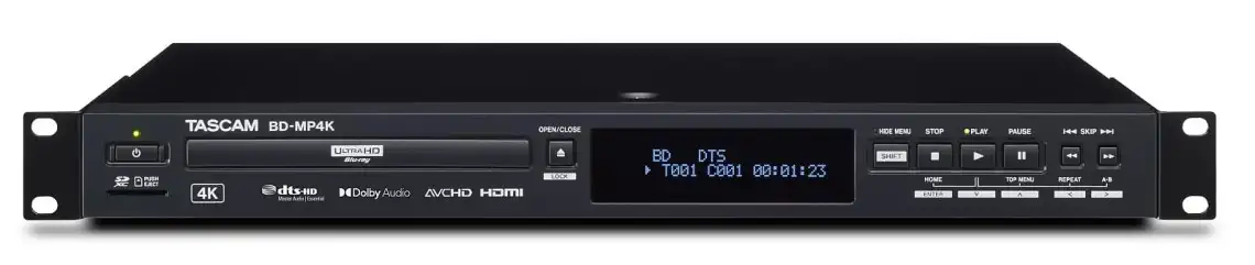 Autentický TASCAM BD-MP4K