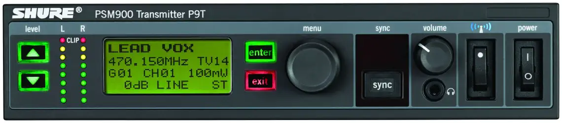 Rychlé Dodání SHURE P9T-K1 (596-632 MHz)