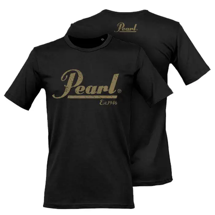 Značkový PEARL PT1946BS Men T-Shirt est.1946 Black - velikost S