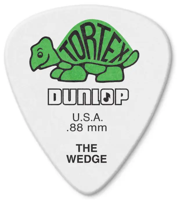 Rychlé Dodání DUNLOP Tortex Wedge Pick .88mm - 12 ks