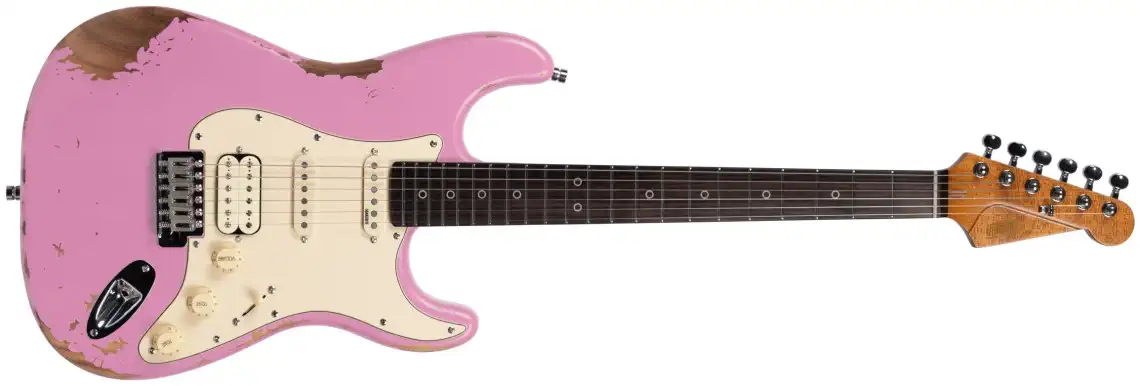 Značkový HENRY’S Snake II Aged ST-1N Boa - Pink