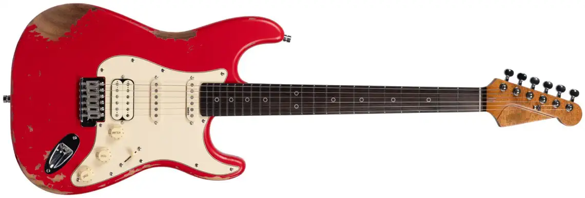 Aktuální HENRY’S Snake II Aged ST-1N Cobra - Red