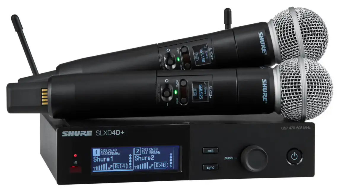 Oblíbený SHURE SLXD24D+E/58-S50