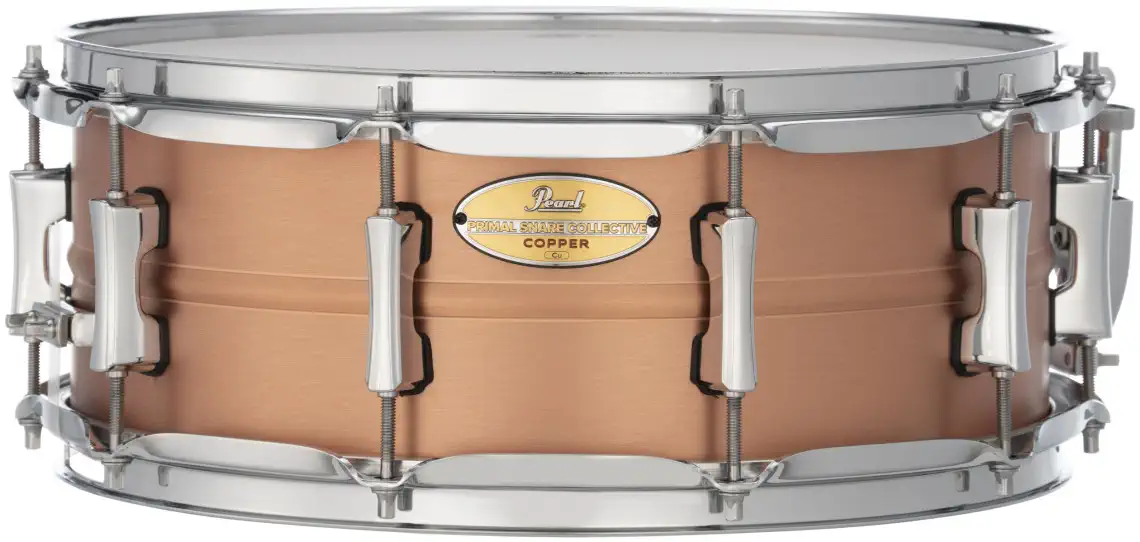 Oblíbený PEARL PSC1455C Primal Snare Collective 14” x 5,5” - Brushed Copper Finish