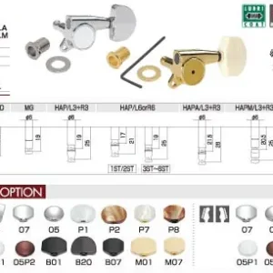 Gotoh SG381 07 L CR Speciální Cena