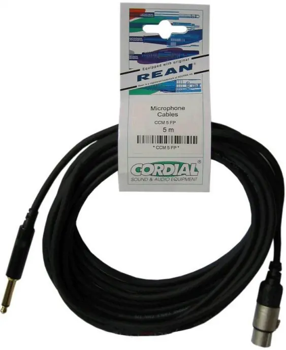 Cenově Výhodný Cordial CCM 5 FP kabel mikrofonní