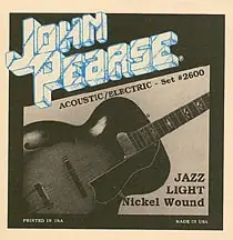 John Pearse 2600 Jazz Light kytara Dokud Zásoby Vydrží